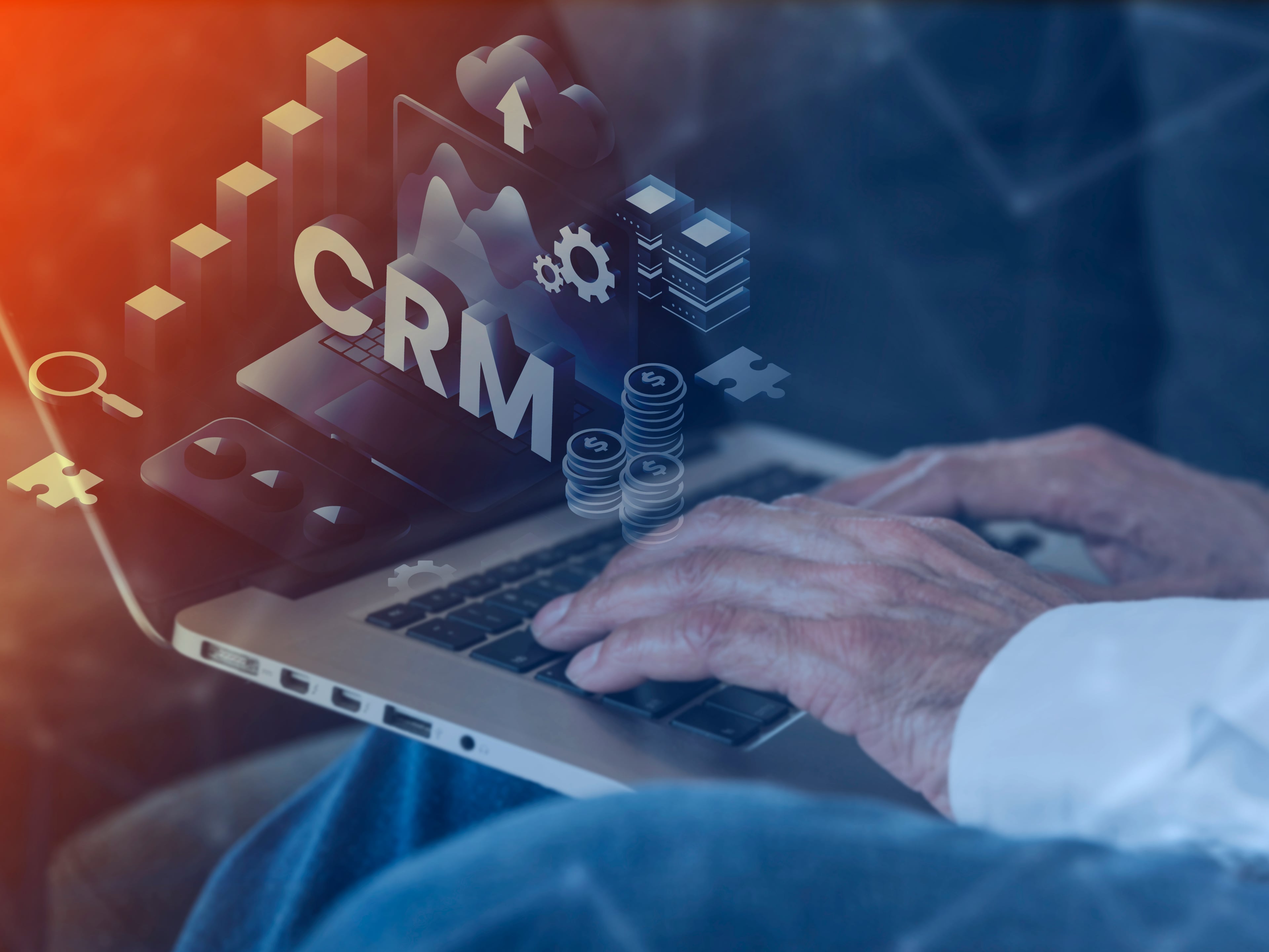 Screenshot of CRM System