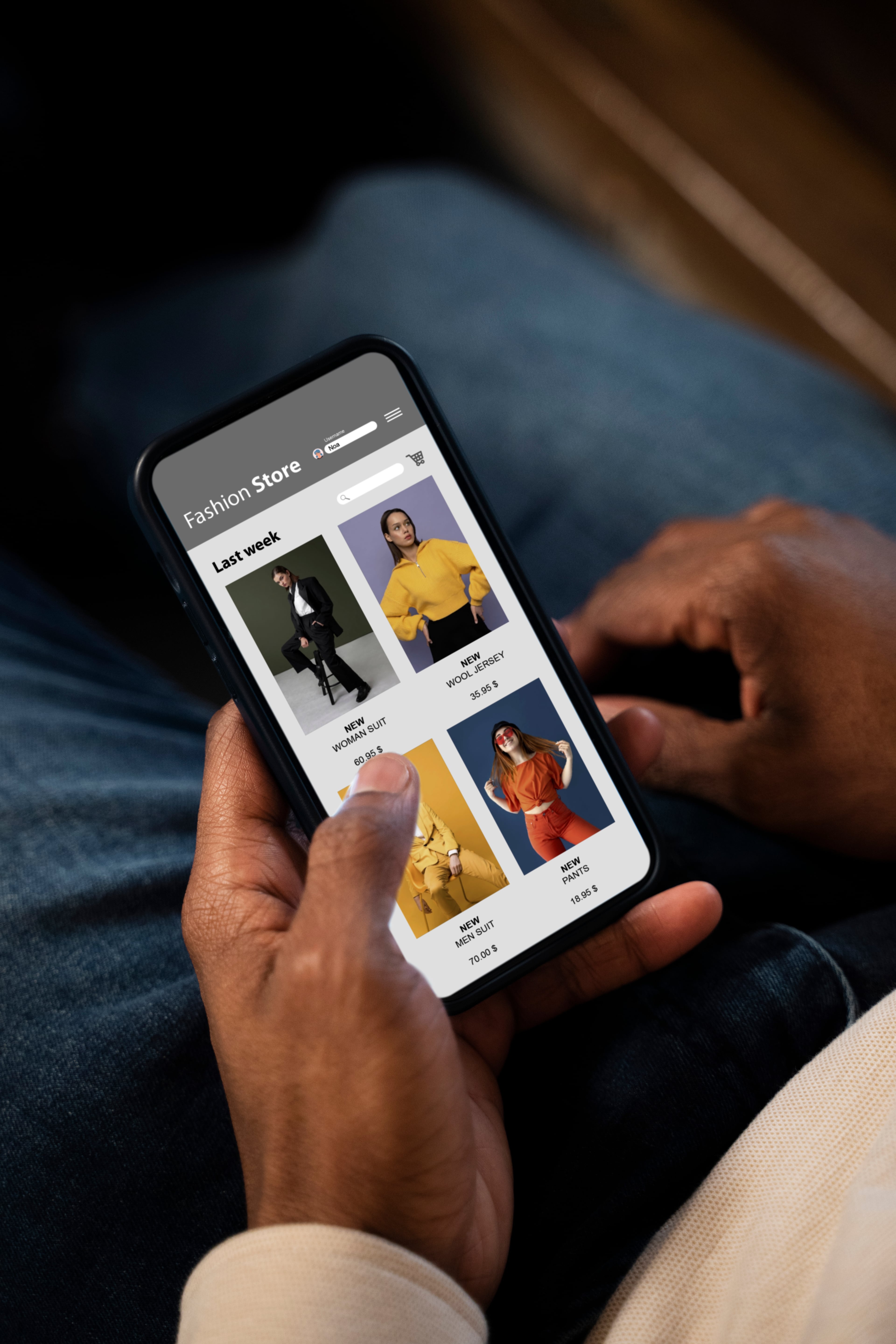 Screenshot of E-Commerce App
