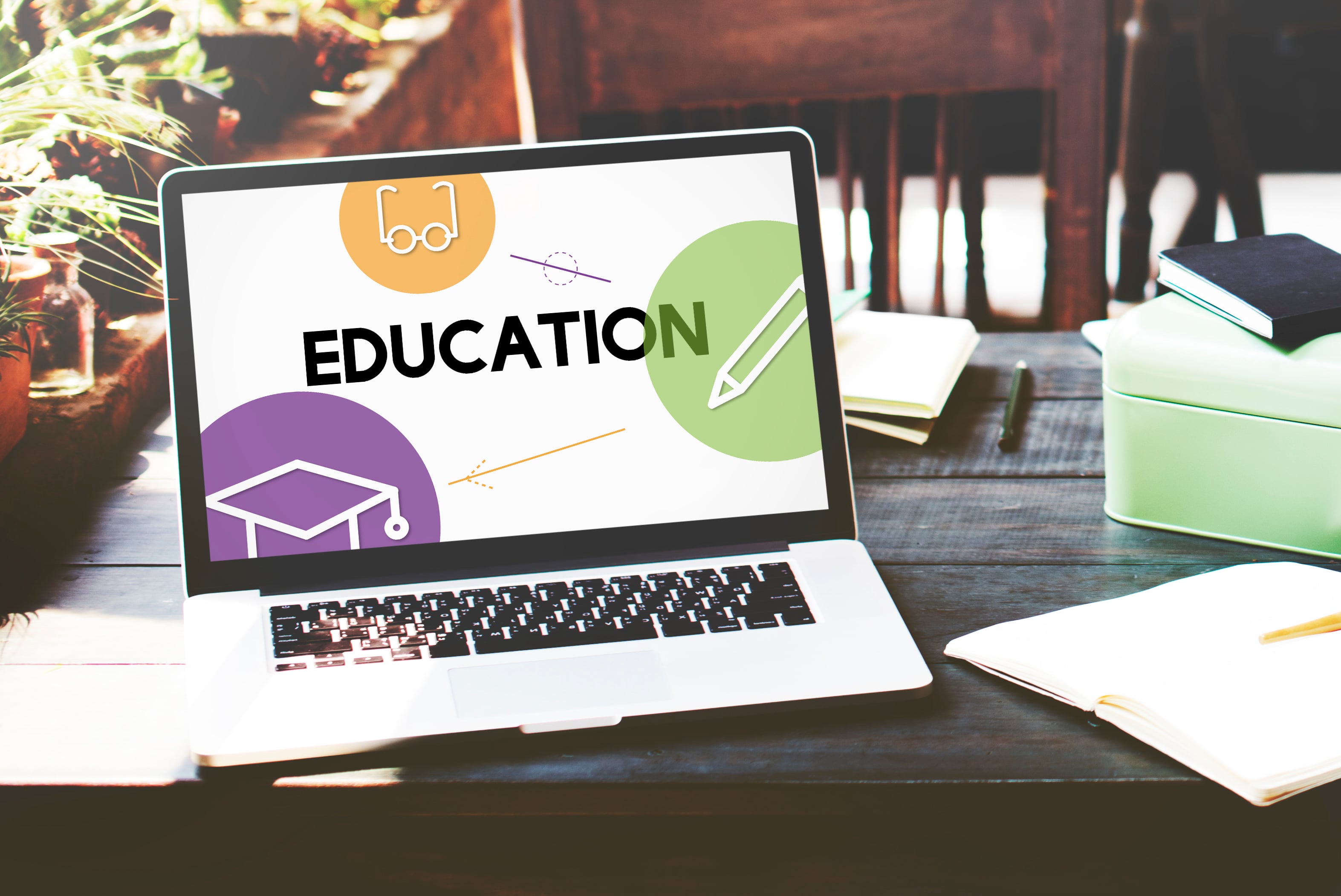 Screenshot of Educational Portal