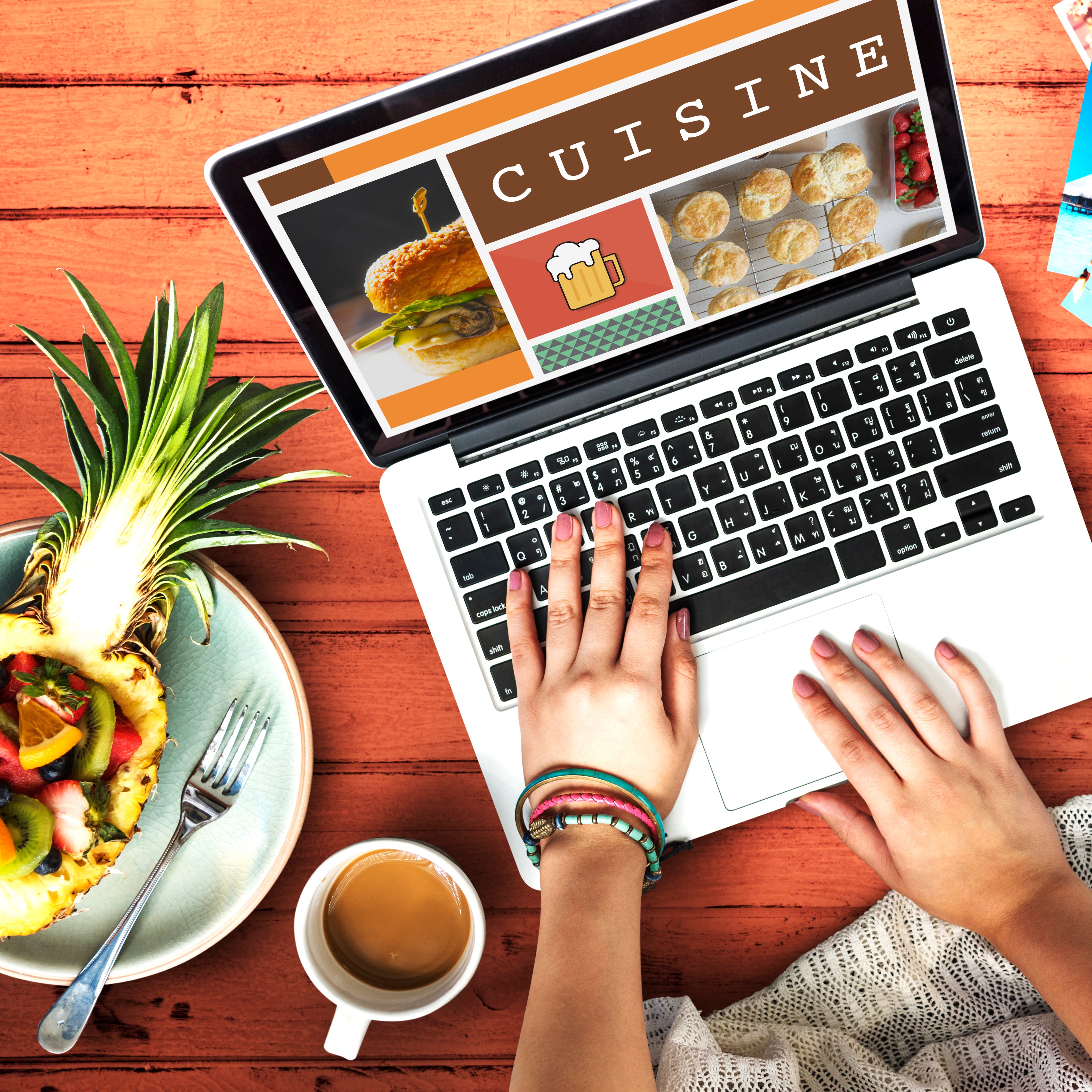 Screenshot of Restaurant Website